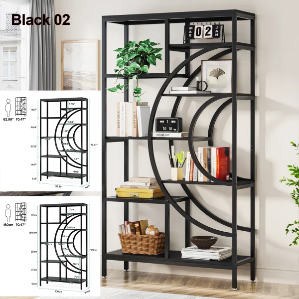 Tribesigns 5 Tier Bookshelf