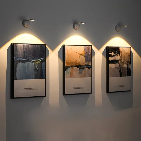 1/4/10 Mini Led Night Light, Self Adhesive Push Light.=